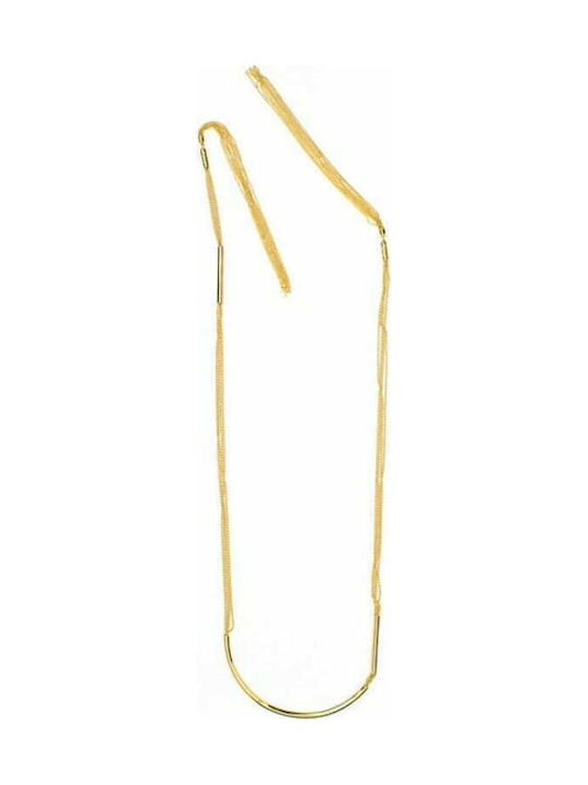 Folli Follie Necklace Gold Plated