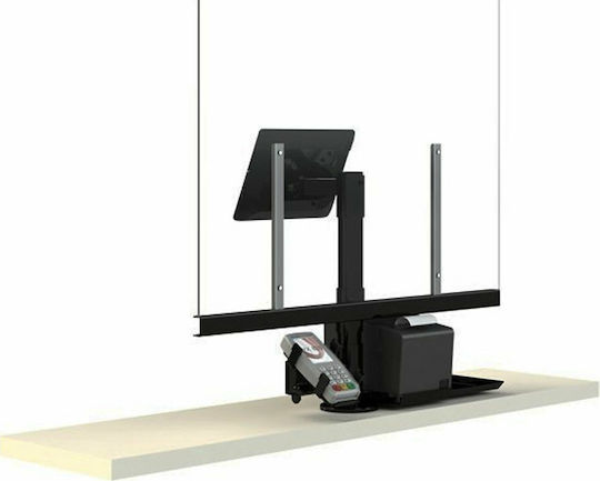 ICS Προστατευτικό / Διαχωριστικό Ταμείου CLE-ICS-ONE Plexiglass 75x71cm
