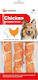 Flamingo Wrapped Dog Stick Treats Medium Breeds Gluten Free with Chicken 17cm 155gr 3pcs 514534
