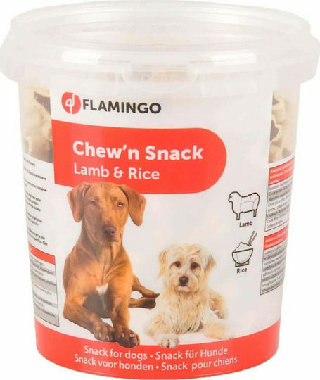 Flamingo Chew'n Dog Treat with Lamb, Calf and Rice 500gr 2010040