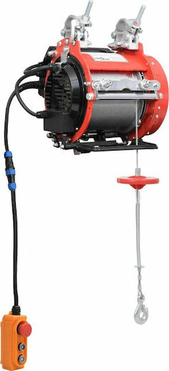 vidaXL Palan electric pentru o Încărcătură cu Greutate de până la 800kg în Culorea Roșu