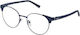 Sting Metalic Rame Ochelari Albastru VST233 0521