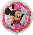 Балон Фолио Jumbo Мини Кръгла Многоцветен Minnie Mouse Holographic 58бр