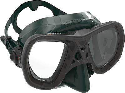 Mares Diving Mask Spyder Green/Brown