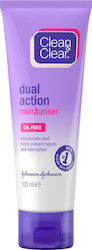 Clean & Clear Dual Action Acne Cream Suitable for Oily/Combination Skin 100ml