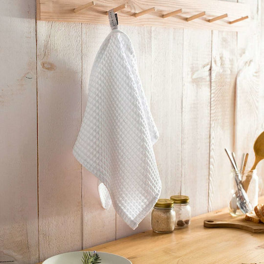 Gofis Home Josefin Tea Towel from 100% Cotton Aqua 40x60cm