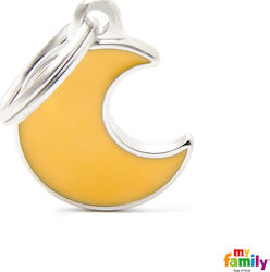 My Family Dog ID Tag Gold Metal Personalized