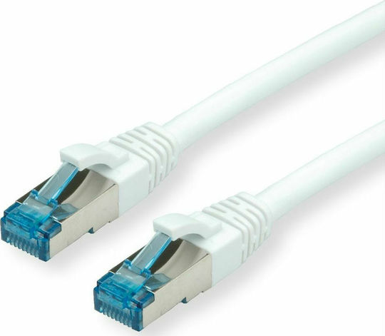 Value S/FTP Cat.6a (Gigabit) Καλώδιο Δικτύου Ethernet 3m Λευκό