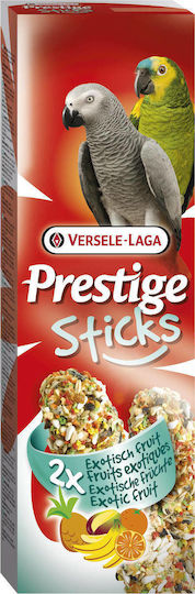 Versele Laga Prestige Sticks Food Sticks for Big Parrots Exotic Fruit 70gr 2τμχ 140gr
