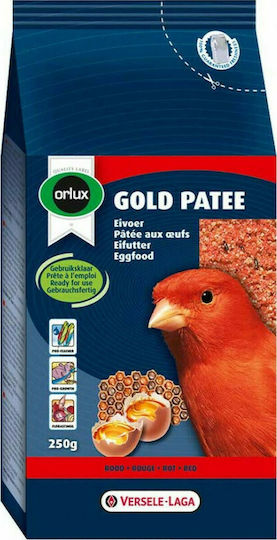 Versele Laga Orlux Gold Patee Αυγοτροφή για Καναρίνια Υγρή Κόκκινη 250gr 250gr