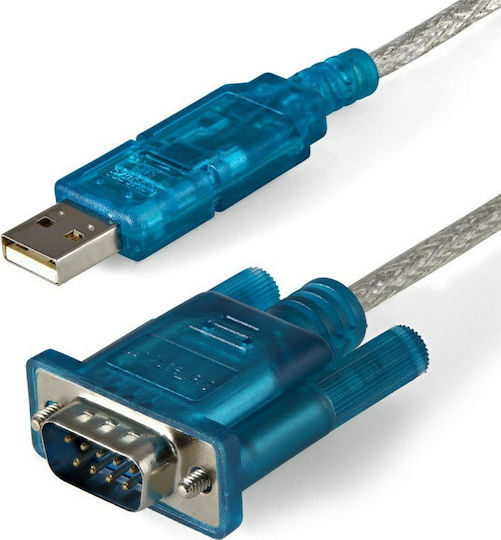 StarTech Καλώδιο USB-A σε RS232 9-pin male 0.9m Μπλε