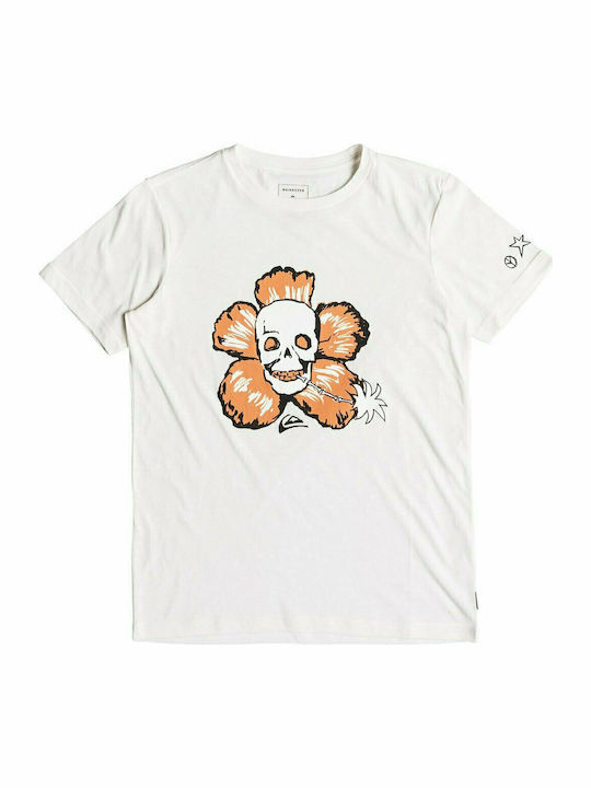 Παιδικό T-shirt Λευκό Magic Flower