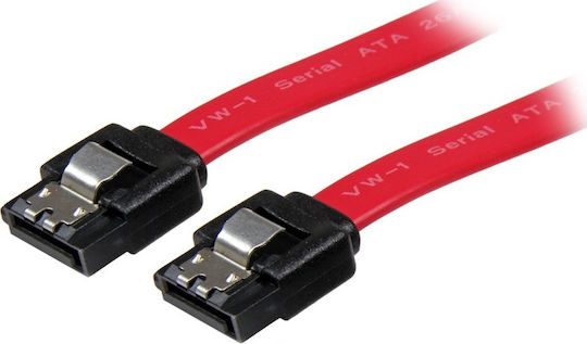StarTech 7-Pin SATA III to 7-Pin SATA III Cable 0.45m Red (LSATA18)
