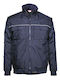 Fageo Work Jacket with Removable Lining Navy Blue with Detachable Sleeves