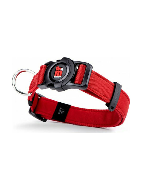 My Family Memopet Dog Collar in Red color Colla...