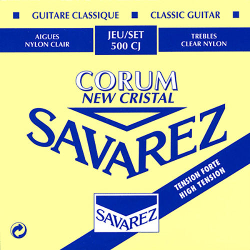 Savarez New Cristal Corum Μονές Χορδές Nylon Κλασικής Κιθάρας 6τμχ 44" High Tension