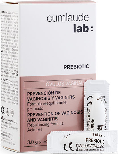 Cumlaude Lab Prebiotic Vaginal Ovules Zäpfchen 30gr 10Stück