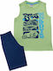 Minerva Kids' Pajamas Summer Green Boys Will Be Boys