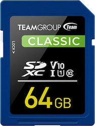 TeamGroup Classic SDXC 64GB U1 V10 UHS-I