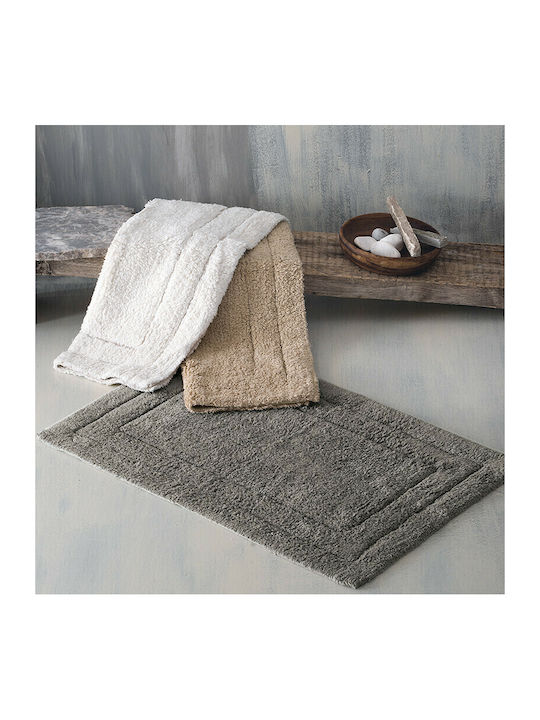 Rythmos Bath Mat Cotton Senna 120-105-1801 Grey...