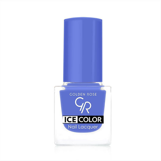 Golden Rose Ice Colour Glossy Long Lasting Blue Nail Polish 179 6ml