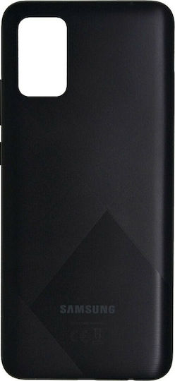 Samsung Κапак за замяна на батерията Черен за Galaxy A02s