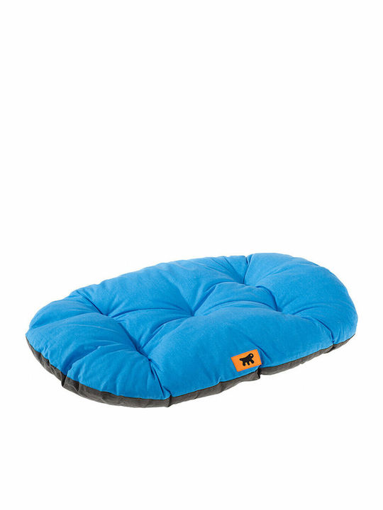 Ferplast Relax Μαξιλάρι Σκύλου Οβάλ Γαλάζιο 85x55εκ.