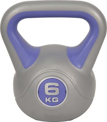 Amila Kettlebell aus PVC 6kg Lila