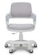 Kids Chair Desk Clever White 55x62x85-94cm