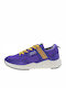 Alpha Vintage Herren Sneakers Lila