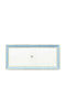 PiP Studio Rectangular Porcelain Serving Tray Love Birds White-Blue 33.3x15.5cm