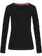 Stedman Claire Women's Long Sleeve Promotional Blouse Black Opal