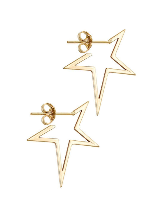 Earring Gold 14K I Star You