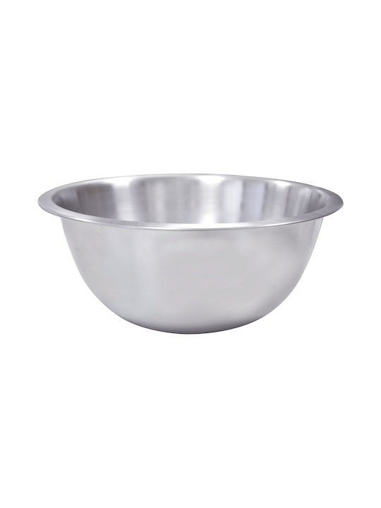 Inox Salad Bowl Silver 20x10x10cm