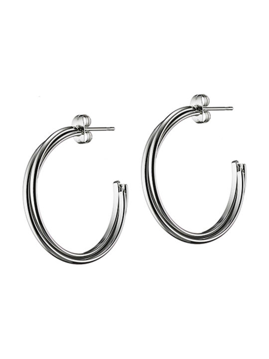 Bode Earrings Hoops made of Steel Gold Plated