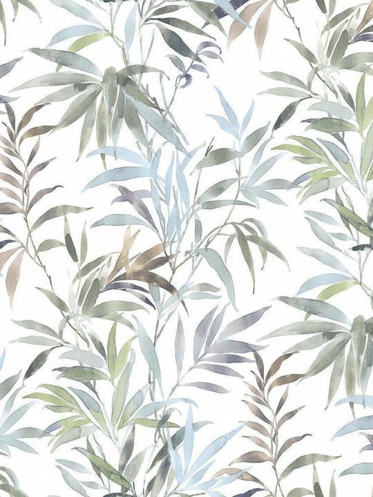 Wallpaper Amazzonia L1005xW53cm Petrol Blue