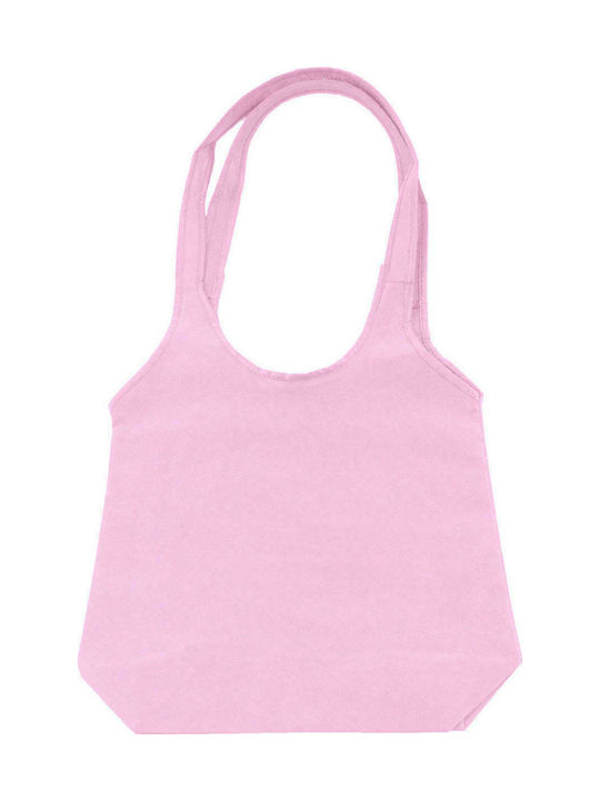 Jassz PP-4341-FS Υφασμάτινη Τσάντα για Ψώνια σε Ροζ χρώμα