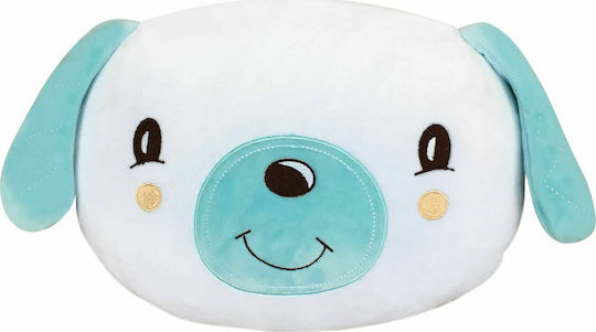 Kikka Boo Crib Decorative Pillow Puppy on Balloon Turquoise