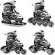 Spokey Quattro Inline Einstellbar Rollers Schwarz Erwachsene/Kinder
