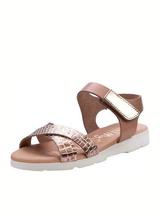 Oh My Sandals Παιδικά Πέδιλα Χρυσά