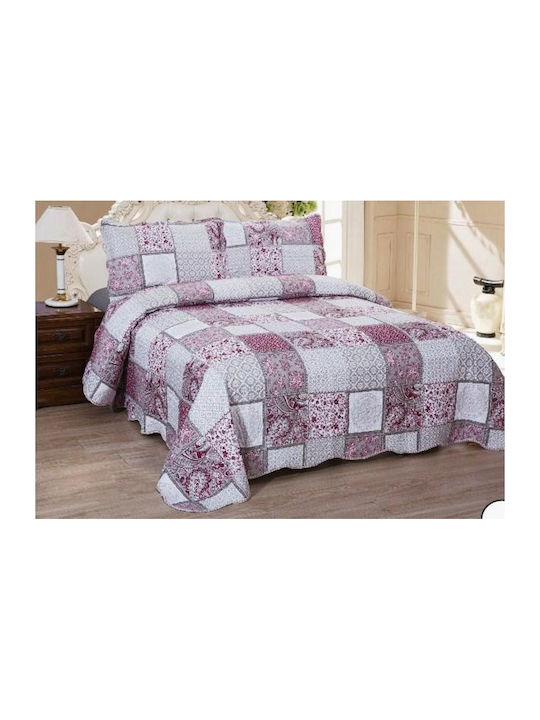 Linea Home Lahour Module Cuvertură Single Microfibra Bordeaux 160x220cm 2buc