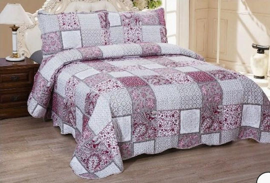 Linea Home Lahour Tagesdecken Set Einzeln Burgundisch 160x220cm 2Stücke Linea Home Lahour Tagesdecken Set Einzeln Burgundisch 160x220cm 2Stücke