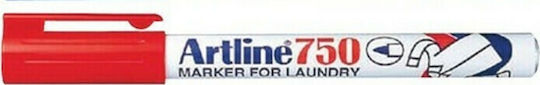 Artline 750 Marker Red for Fabric 0,7mm