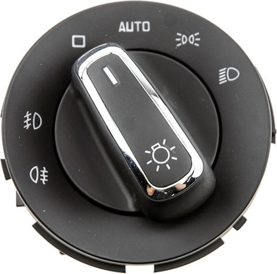 NTY Lichtschalter Auto für Skoda Hervorragend 2008-2013 10pin Schwarz