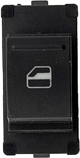 NTY Car Window Switch for Seat Mii Skoda Citigo Volkswagen Up 6pin Black