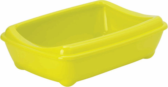 Moderna Arist-O Large + Rim Katzenbecken Gelb L49.5 x B37.8 x H13.5cm