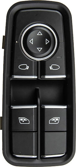 NTY Fensterheberschalter Auto für Porsche 911 / 991 2011 16pin Schwarz
