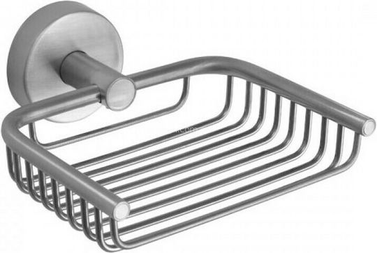 Karag Uno Wandmontiert Seifenschale Inox Satine Satin