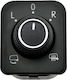 NTY Car Mirror Switch for Volkswagen Passat / Tiguan / Touran 2014 6pin Black