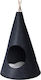 Nest Pisici Negru 40x40x70cm
